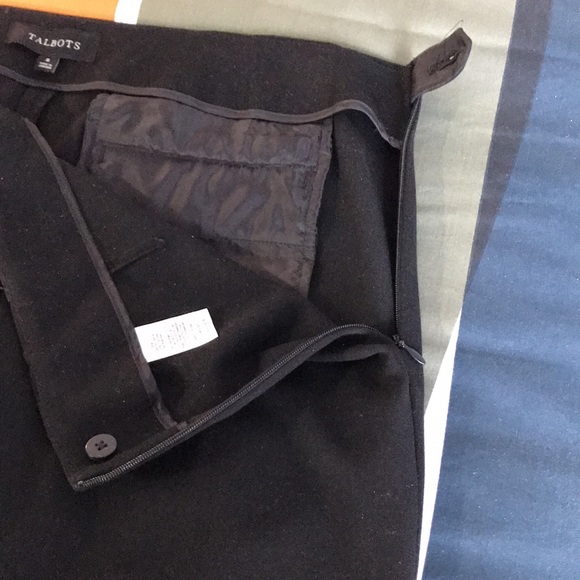 Talbots black slim fitting pants - Picture 6 of 11